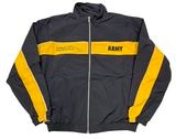 米軍タイプ　ARMY RECRUITER WINDBREAKER  リクルーター ウィンドブレーカー　トレーニングウェア　ナイロンジャケット　ミリタリージャケット　ウィンドブレーカー　BLACK ブラ