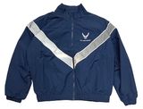 米軍タイプ　PTU WINDBREAKER　PTU（Physical Training Uniform）　AIR FORCE　トレーニングウェア　ナイロンジャケット ミリタリジャケット　ウィンドブレー