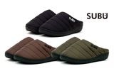 SUBU スブ　PERMANENT COLLECTION F-LINE パーマネント コレクション エフライン　冬用サンダル　3色(BLACK/DARK BROWN/MOUNTAIN KHAKI)　男