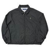 Polo by Ralph Lauren ポロ ラルフローレン　スウィングトップ　col.BLACK　size:XXL　ポリエステル生地　ハリントンジャケット 【USED ユーズド】【中古】