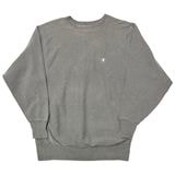 90s　Champion チャンピオン　REVERSE WEAVE CREW NECK SWEAT SHIRTS リバースウィーブ クルーネック スウェット シャツ　ワンポイント　col:GRAY　s