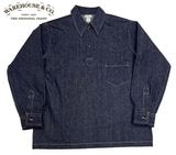 WAREHOUSE ウエアハウス　Lot 3063 1930's WPA ONE POCKET PULLOVER SHIRTS　1930年　ワンポケット　プルオーバー　シャツ　INDIGO インディゴ