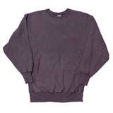 90s　Champion チャンピオン　REVERSE WEAVE CREW NECK SWEAT SHIRTS リバースウィーブ クルーネック スウェット シャツ　ワンポイント　col:PURPLE