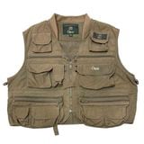 ORVIS オービス　FISHING VEST フィッシング ベスト　col:KHAKI OLIVE　size:L　ショート丈ベスト　【USED ユーズド】【中古】
