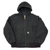 Carhartt カーハート　Active Jacket アクティブジャケット　col:BLACK　size:2XL-REGULAR　裏キルティング　アクティブパーカー　BIG SIZE　【USED 