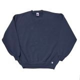 90s　RUSSELL ATHLETIC ラッセル アスレチック　CREW NECK SWEAT クルーネック スウェット　無地　col:NAVY　size:XXL　Made in USA　アメリカ製