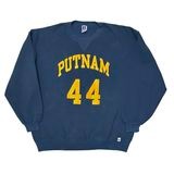 90s　RUSSELL ATHLETIC ラッセル アスレチック　CREW NECK SWEAT クルーネック スウェット　col:NAVY　size:XXL　PUTNAM　Made in USA　B