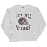 90s　RUSSELL ATHLETIC ラッセル アスレチック　CREW NECK SWEAT クルーネック スウェット　col:GRAY　size:XXL　プリント　Made in USA　BIG