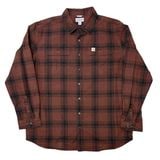 Carhartt カーハート　WORK SHIRTS ワークシャツ　チェック柄　col.RED　size:XL-TALL　COTTON100%　ORIGINAL FIT オリジナルフィット　BIG S