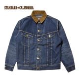 Lee × STANDARD CALIFORNIA スタンダードカリフォルニア　Lee / SD Storm Rider Denim Jacket 101LJ Vintage Wash　ストームライダ