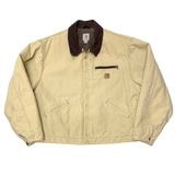Carhartt ϡȡDetroit Jacket ǥȥ 㥱åȡcol:BEIGEsize:2XL֥󥱥åȥ饤ʡUSED 桼ɡۡš