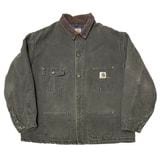 90sCarhartt ϡȡMichigan Chore Coat ߥ祢ȡcol:OLIVEsize:2XL REGULAR֥󥱥åȥ饤ʡMade in U.S.A.VINTAGE ӥơۡš