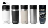 YETI �����ƥ���RAMBLER 12oz TRAVEL BOTTLE  ���֥顼 �ȥ�٥�ܥȥ� ��4����BLACK/WHITE/STAINLESS STEEL/CAPE TAUPE/NAVY�ˡ�355ml���������ޥ�������֥顼�����ƥ�쥹 �ݲ�����