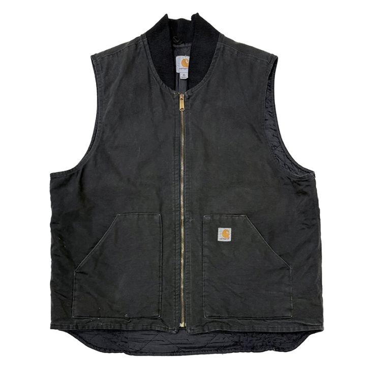 Carhartt カーハート Duck Vest ダックベスト col:BLACK size:XL-TALL