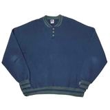 90sRUSSELL ATHLETIC å åHENRY NECK RIB LINE SWEAT إ꡼ͥå ֥饤 åȡcol:NAVYOLIVEsize:XXLMade in U.S.A.BIG SIZEVINTAGE ơۡšۡŹ޻Բġ