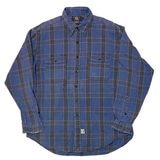 90sDOUBLE RL ֥륢륨롡STITCH PLAID L/S SHIRT ƥå ץ쥤 󥰥꡼֥ġcol:BLUEsize:XLRRLRalph Lauren VINTAGE ӥơۡšۡŹ޻Բġ
