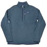 patagonia �ѥ����˥���Mens Better Sweater 1/4zip ��� �٥��� �������� 1/4���åס�col:BLUE��size:XL���ե꡼������USED �桼���ɡۡ���šۡ�Ź�޻����Բġۡ�
