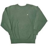 ��BORO�� 90s��Champion �����ԥ���REVERSE WEAVE CREW NECK SWEAT SHIRTS ��С����������� ���롼�ͥå� �������å� ����ġ����ݥ���ȡ�col:GREEN��size:XX-LARGE���ɽ�������Made in U.S.A.����VINTAGE ������ơ����ۡ���šۡ�Ź�޻����Բġ�