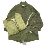 ��DEAD STOCK�� U.S.ARMY M-65 FISHTAIL PARKA FULL SET��size:MEDIUM���ե륻�åȡ��ե�����ɥѡ��������ե��å���ơ��롡�饤�ʡ����ߥ꥿�꡼���㥱�åȡ��饤�ʡ����㥱�å� �ڥǥåɥ��ȥå���