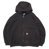 Carhartt �����ϡ��ȡ�Full Zip Sweat Hoodie �ե른�å� �������å� �ա��ǥ�������å���饤�ʡ���col:BLACK��size:2XL-Regular�����åץѡ����� ��USED �桼���ɡۡ���šۡ�Ź�޻����Բġ�