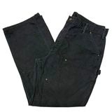 Carhartt �����ϡ��ȡ�Double Knee Painter Pants ���֥�ˡ� �ڥ��󥿡��ѥ�ġ�col.BLACK��size:W38��L32ɽ�������å����ϡ�COTTON100%����USED �桼���ɡۡ���šۡ�Ź�޻����Բġ�