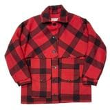 FILSON �ե��륽��DOUBLE MACKINAW CRUISER JACKET ���֥� �ޥå��Ρ� ���롼�������㥱�åȡ�col:RED��size:14��100�� VIRGIN WOOL��Made in U.S.A.����OLD ������ɡۡ���š�