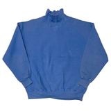��SALE 20%OFF�� 90s��RUSSELL ATHLETIC ��å��� ��������å���HIGH COTTON �ϥ����åȥ�TURTLENECK SWEAT �����ȥ�ͥå� �������åȡ�̵�ϡ�col:BLUE��size:XXL��Made in U.S.A.��BIG SIZE����VINTAGE �ӥ�ơ����ۡ���šۡ�Ź�޻����Բġ�