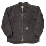 ��SALE 20%OFF�� Carhartt �����ϡ��ȡ�Sandstone Ridge Coat ����ɥ��ȡ��� ��å������ȡ�col:BLACK��size:L REGULAR���ܥ��饤�ʡ���USED �桼���ɡۡ���š�