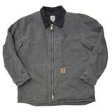 ��SALE 20%OFF�� Carhartt �����ϡ��ȡ�Sandstone Ridge Coat ����ɥ��ȡ��� ��å������ȡ�col:GRAY��size:L REGULAR���ܥ��饤�ʡ� ��USED �桼���ɡۡ���š�