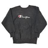 ��SALE 20%OFF�� 90s��Champion �����ԥ���REVERSE WEAVE CREW NECK SWEAT SHIRTS ��С����������� ���롼�ͥå� �������å� ����ġ�col:BLACK��size:X-LARGE��������ץȥ�����Made in U.S.A.����VINTAGE ������ơ����ۡ���šۡ�Ź�޻����Բġ�