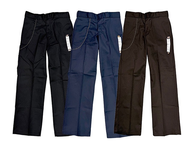 【希少】試着のみ　HTC × ディッキーズ w34 874 パンツ　黒　スタッズ HTC×ディッキーズ874 HTC Dickies Pants #SN-32 W. Chain ブラック