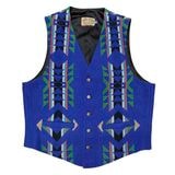 90s��PENDLETON �ڥ�ɥ�ȥ�WOOL VEST ������٥��ȡ��ͥ��ƥ�������col:BLUE��size:42��Made in U.S.A.����OLD ������ɡۡ���š�