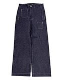 John Gluckow ����󥰥�å�����Lot JG-01S 1910s stripe Netmaker's Trousers�����ȥ饤�� �ͥåȥޡ������� �ȥ饦��������INDIGO ����ǥ��� ���ꥸ�åȡ�̤���� non wash��WAREHOUSE �������ϥ���