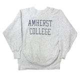 ��SALE 20%OFF�� 90s��Champion �����ԥ���REVERSE WEAVE CREW NECK SWEAT SHIRTS ��С����������� ���롼�ͥå� �������å� ����ġ�AMHERST COLLEGE��col:GRAY��size:XX-LARGE���ɽ�������Made in U.S.A����VINTAGE ������ơ����ۡ���šۡ�Ź�޻����Բġ�