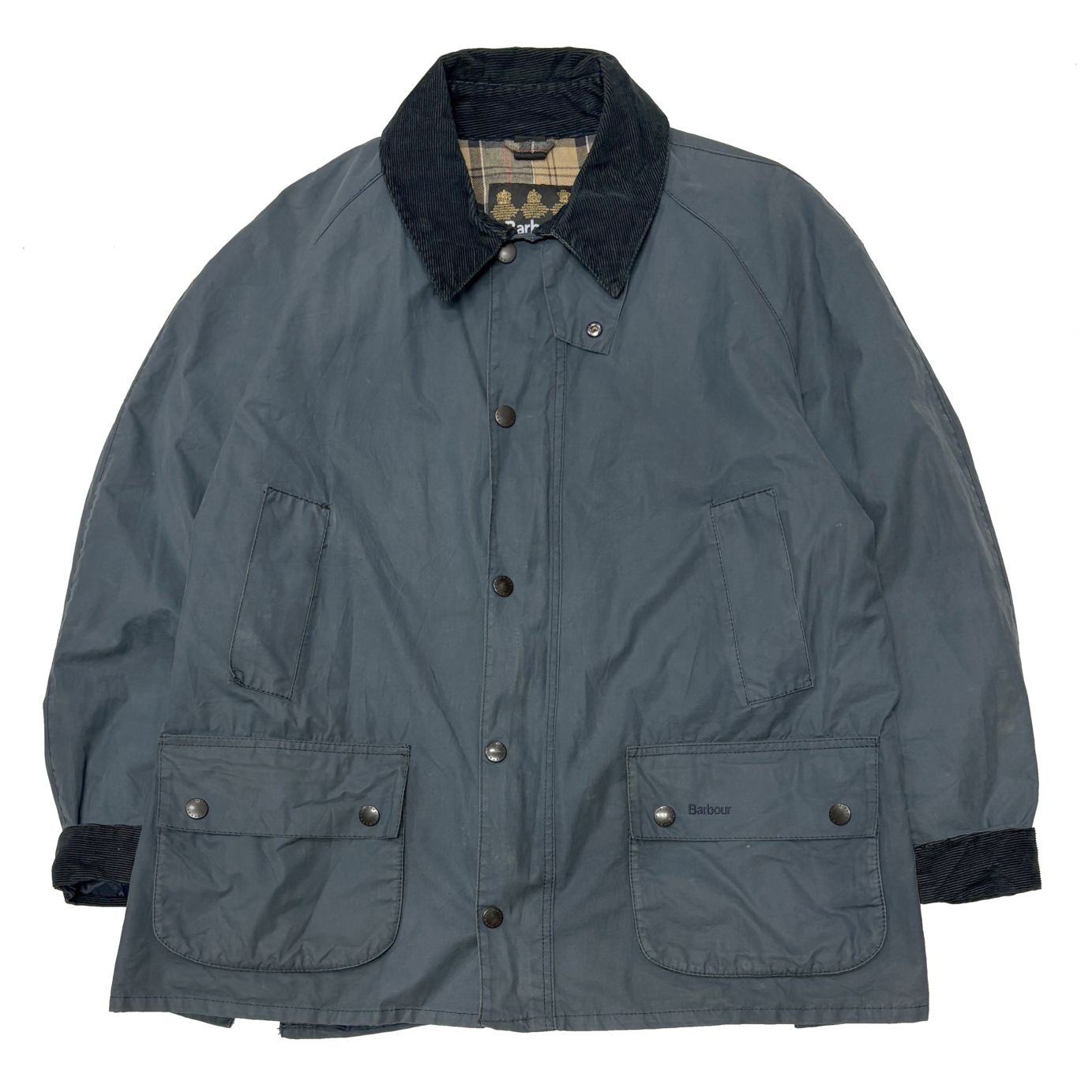 Barbour バブアー ASHBY アシュビー col.BLUE GRAY size:XXL 3ワラント