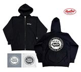 PORKCHOP GARAGE SUPPLY �ݡ�������å� ���졼�����ץ饤��CIRCLE PORK ZIP UP HOODIE����������ݡ������åץա��ǥ���3��(BLACK/ASH/STONE BLUE)��2026