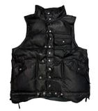 ��2/2���䳫�ϡ�good karma development ���åɥ���ޥǥ٥��åץ��ȡ�size:1��LEATHER DOWN VEST"GRIZZLY"���쥶�������� �٥��ȡ�BLACK �֥�å�