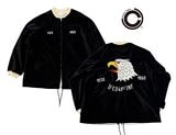 ��2/2�ͥå����䳫�ϡ�Cloveru �������Х롡Special Cloveru Velor Souvenir Reversible JKT (EAGLE & GIRL 1958-1960 )��Black �֥�å��������٥˥����㥱�åȡ����������