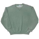 ��SALE 20%OFF�� 90s��RUSSELL ATHLETIC ��å��� ��������å���CREW NECK SWEAT ���롼�ͥå� �������åȡ�̵�ϡ�col:SAGE GREEN��size:XXL��Made in U.S.A.����VINTAGE �ӥ�ơ����ۡ���šۡ�Ź�޻����Բġ�