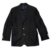 Brooks Brothers �֥�å��� �֥饶������TAILORED JACKET �ơ��顼�ɥ��㥱�åȡ�col.NAVY��size:40R��2���ե֥쥶�������󥰥롡���ѥå�����100��WOOL����Used �桼���ɡۡ���š�