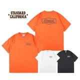 STANDARD CALIFORNIA ����������ɥ���ե���˥���SD Heavyweight Stadium Logo T �إӡ��������� ���������� ����T����ġ�3��(ORANGE/BLACK/WHITE)��Ⱦµ��2026SS