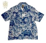 GYPSY&SONS ���ץ��������󥺡�INDIGO HUNDRED TIGER SHIRTS���ϥ�ɥ�åɥ������� ����ġ���ס�INDIGO��������