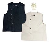GYPSY&SONS ���ץ��������󥺡�SULFER/D MC waist coat���������� ������ �٥��ȡ�2��(BLACK/BEIGE)��������