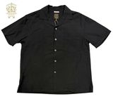 GYPSY&SONS ���ץ��������󥺡�D/L S.S. OPEN SHIRTS�������ץ� ����ġ�19:BLACK��������