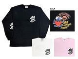 PORKCHOP GARAGE SUPPLY �ݡ�������å� ���졼�����ץ饤��PORKY L/S TEE���ݡ����� ���󥰥��꡼�� T����ġ�ĹµT����ġ�����T��3��(BLACK/WHITE/LIGHT PINK)��2026SS