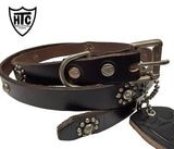 HTC �������ƥ���������FLOWER STONE BELT 40 0.75 �ե����ȡ���٥�ȡ��٥٥�ȡ�HTC Hollywood Trading Company���쥶���٥�ȡ�BLACK���ϥꥦ�åɥȥ졼�ǥ��󥰥���ѥˡ�