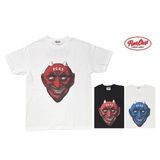 PORKCHOP GARAGE SUPPLY �ݡ�������å� ���졼�����ץ饤��DEVIL FACE TEE �ǥӥ�ե����� T����ġ�ȾµT����ġ�3��(WHITE/BLACK/ASH)��2026SS