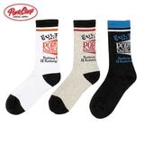 PORKCHOP GARAGE SUPPLY �ݡ�������å� ���졼�����ץ饤��WAVE LOGO SOX �������� �������å������������饤�󥽥å�����3��(WHITE/GRAY/BLACK)��2026SS