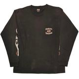 ��07��Harley-Davidson �ϡ��졼���ӥåɥ���LONG SLEEVE T-SHIRTS ���󥰥��꡼�� T����ġ�col:BLACK��size:2X-LARGE��Made in U.S.A.����USED �桼���ɡۡ���šۡ�Ź�޻����Բġ�