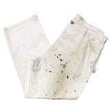 Dickies �ǥ��å�������Duck Carpenter Pants ���å� �����ڥ󥿡��ѥ�ġ��ڥ����ӡ�col.WHITE��size:W38��L30ɽ�����ڥ��󥿡��ѥ�ġ��ڥ󥭥ڥ���� ��USED �桼���ɡۡ���šۡ�Ź�޻����Բġ�